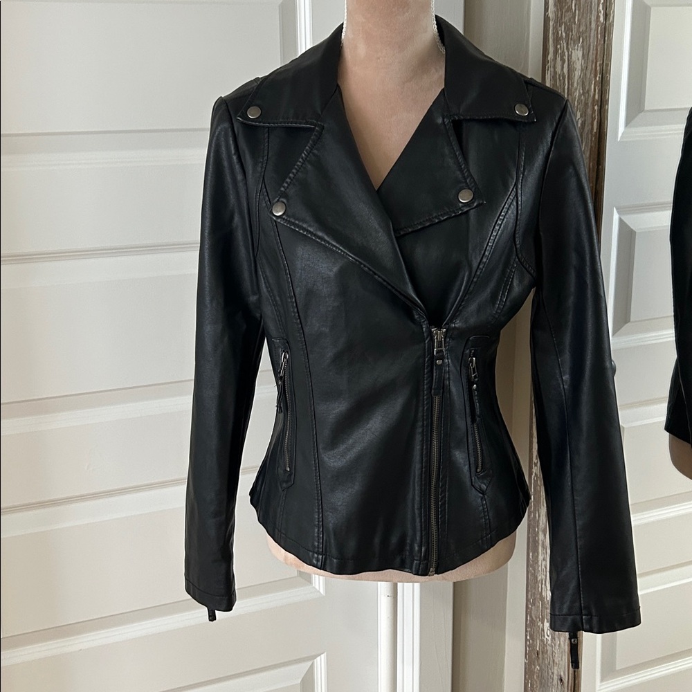 Max Studio Vegan Leather Jacket